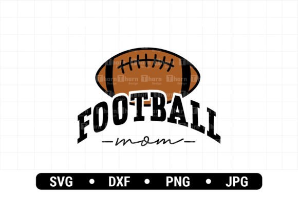 Download Retro Football Mom Png Sublimation - Football Collection
