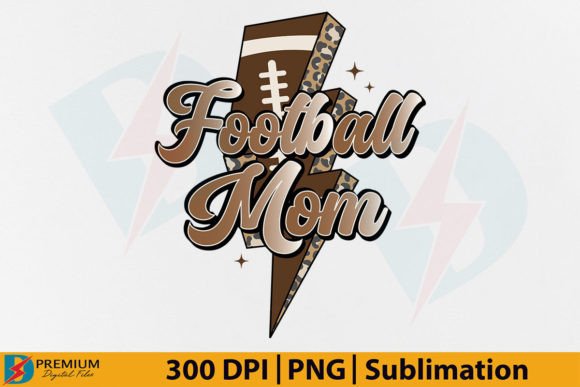 Download Football Mom PNG Sublimation Mama Design - Football Collection